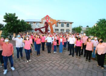 DIF Victoria activa campaña rosa de Lucha contra Cáncer de Mama