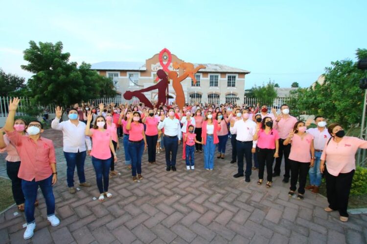 DIF Victoria activa campaña rosa de Lucha contra Cáncer de Mama
