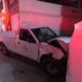Empleado de COMAPA Victoria se estampa en estado de ebriedad