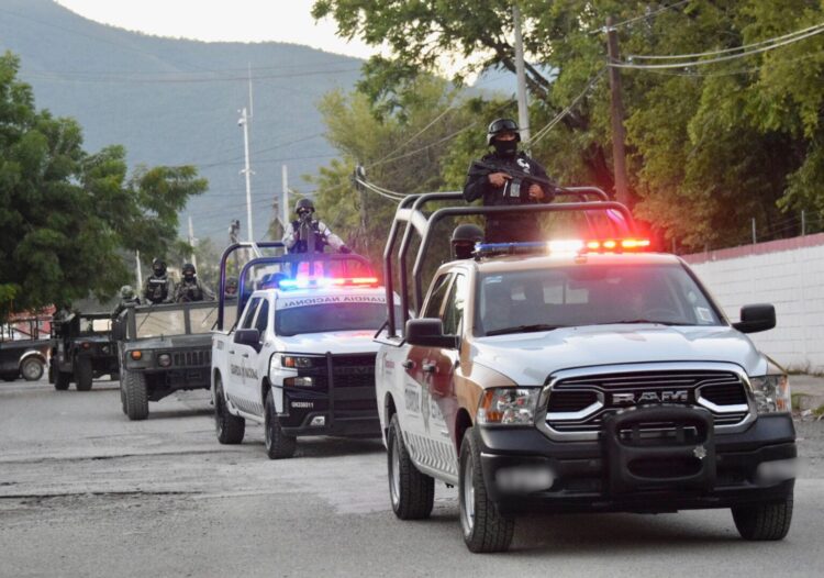 Implementan SSPT, GN y SEDENA Operativo Zona Centro Segura