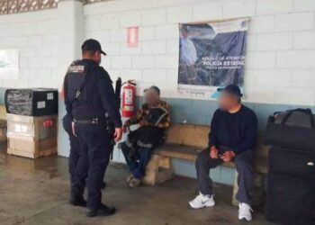 Guardia Estatal auxilia a personas en situación de calle 