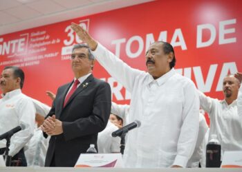 Formalizan Américo y Arnulfo nuevo pacto por la educación y los maestros