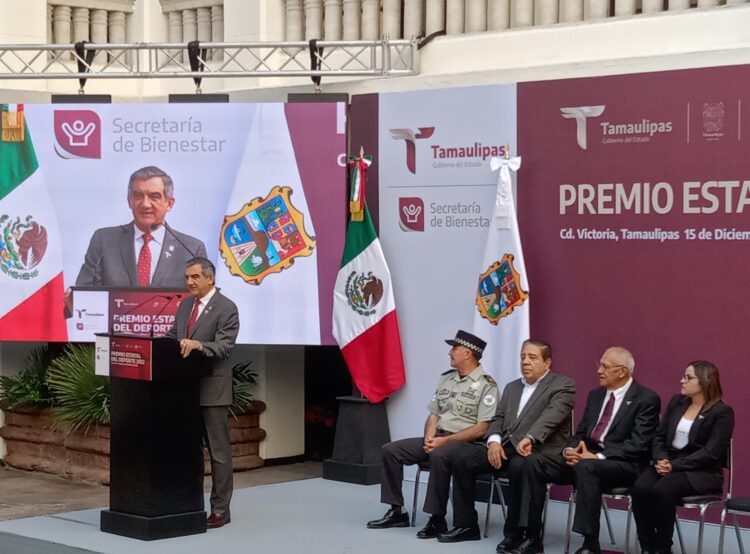 Reconoce Gobernador lo mejor del deporte en Tamaulipas