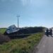 Se registra volcadura en carretera San Fernando- Reynosa