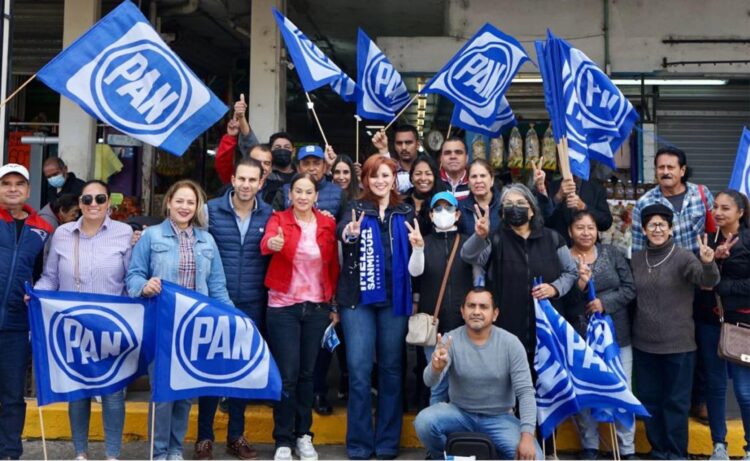 En el sur de Tamaulipas reciben cálidamente a Imelda Sanmiguel
