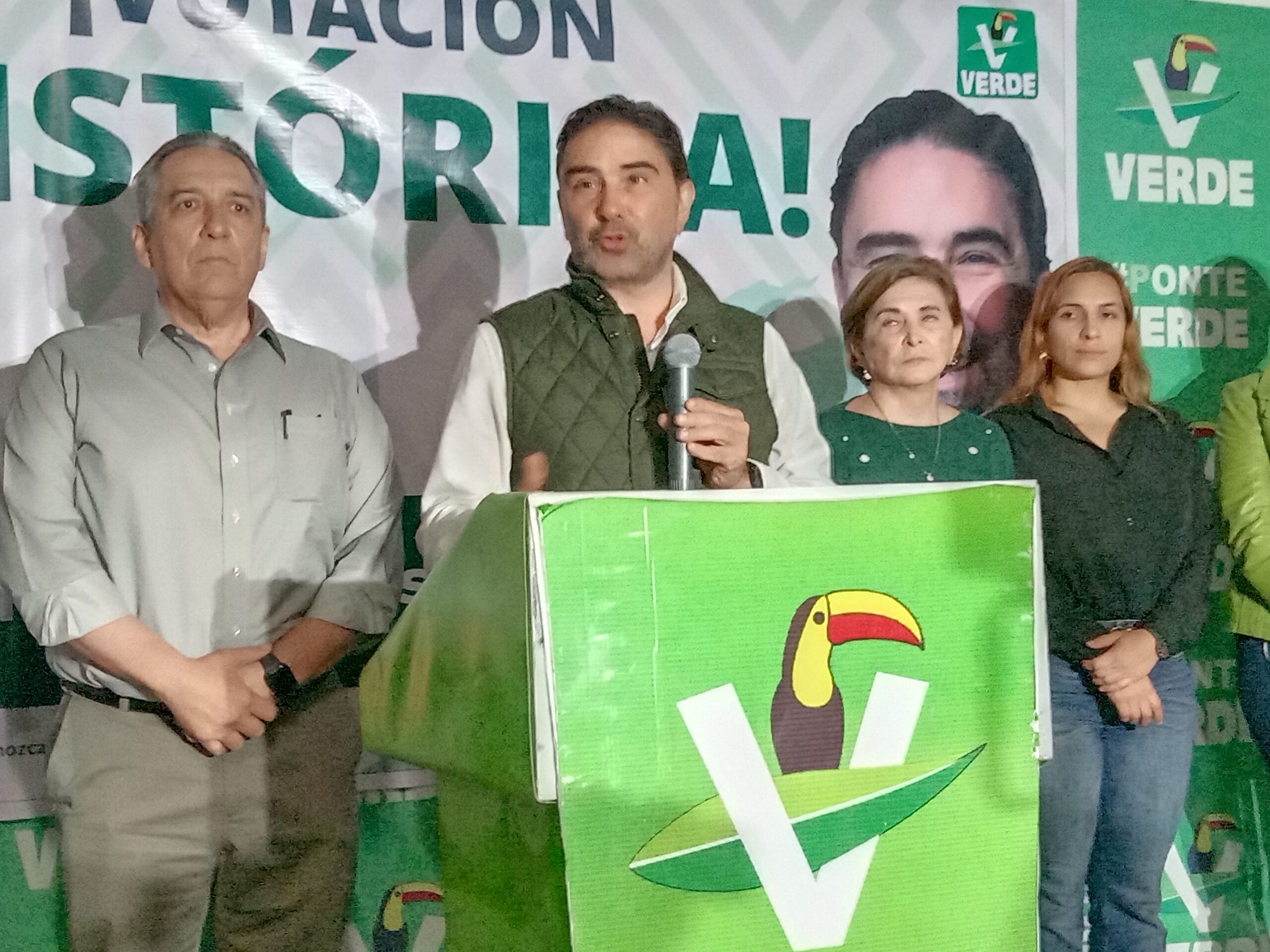 Reconoce Partido Verde triunfo de JR