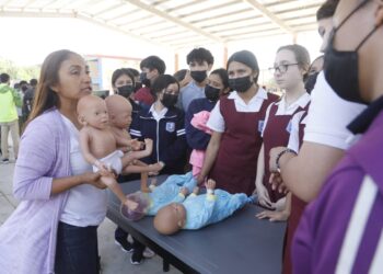 Imparte DIF Tamaulipas pláticas de prevención de adicciones y embarazo a más de 6 mil jóvenes.