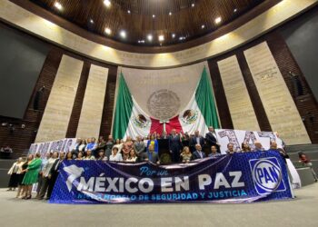 Presenta PAN iniciativa «Por un México en Paz» 