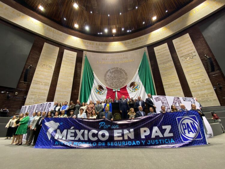 Presenta PAN iniciativa «Por un México en Paz»