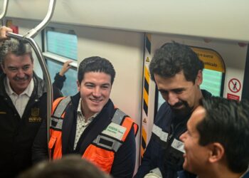 Encabeza Gobernador Samuel García reapertura de Estación Universidad de la Línea 2 del Metro