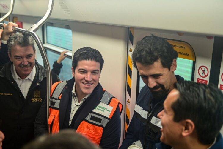 Encabeza Gobernador Samuel García reapertura de Estación Universidad de la Línea 2 del Metro