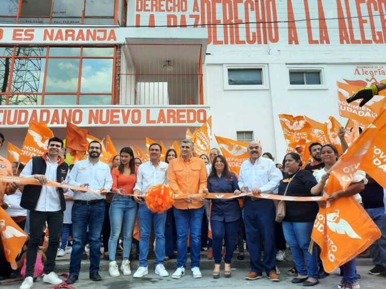 El futuro de Nuevo Laredo es naranja: Juan Carlos Zertuche