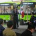 Avanza reestructura del transporte en NL; entrega Samuel García 20 unidades a rutas 71 y 223