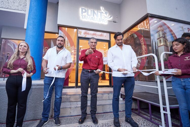 Gobernador visita exposición de Reynosa en «Punto Tamaulipas