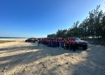 Realizan recorrido turístico 4X4 en zona sur de Tamaulipas
