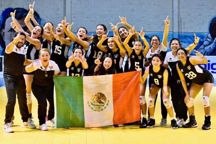 Tamaulipecas son históricas para el voleibol mexicano juvenil