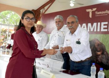 Gobierno de Tamaulipas respalda a ganaderos de Aldama con programa de Mejoramiento Genético