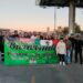 Cruza Caravana del Migrante Potosino, por la Aduana de Matamoros