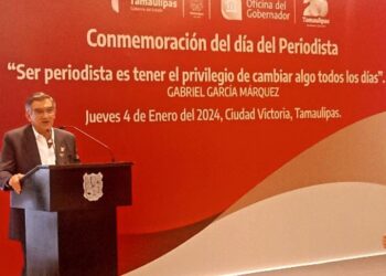 Conmemora Gobernador de Tamaulipas el día del periodista