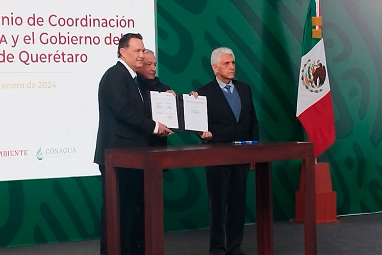 Conagua asistirá a Querétaro para resolver el problema del vital líquido