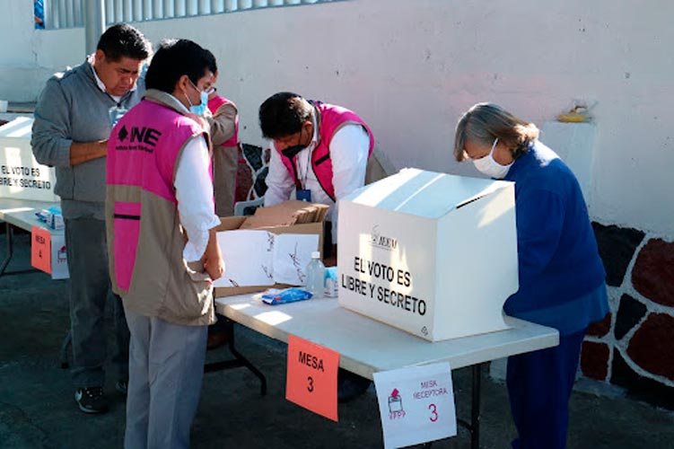 Garantiza INE seguridad en comicios