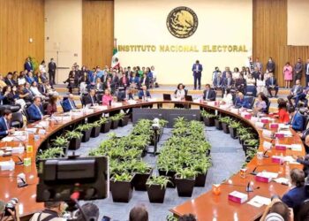 INE false información de empleados; transparencia
