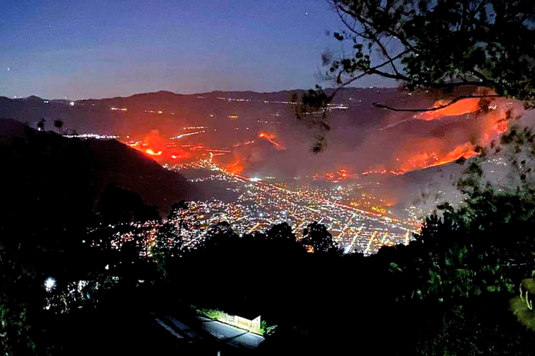 Incendios se disparan 200%