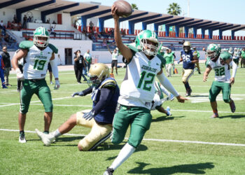 Continúa con éxito futbol americano de la UAT categoría intermedia
