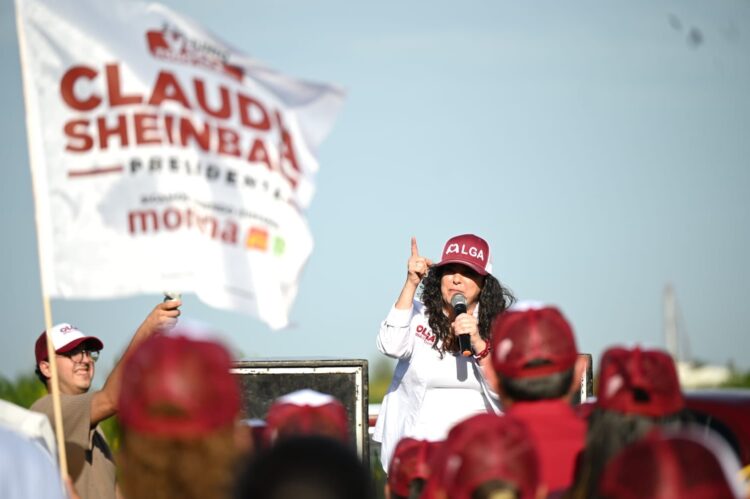 El pueblo de Valle Hermoso está con Morena y la Cuarta Transformación: Olga Sosa