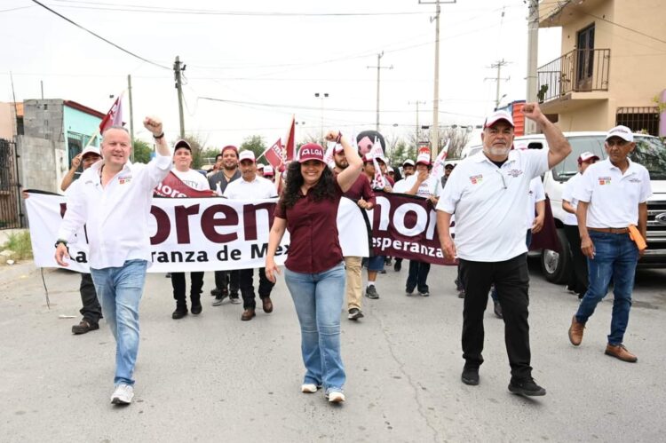 Voto de confianza en las mujeres, dará el triunfo de Morena en Nuevo Laredo: Olga Sosa