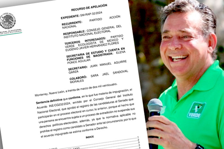 Ratifica TEPJF registro de ‘Geño’