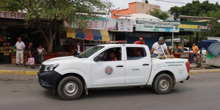 Activa PC Victoria operativo de hidratación ante ola de calor