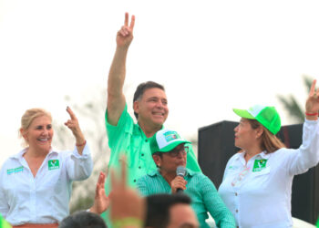 Vota verde y hagamos equipo para seguir avanzando: Geño