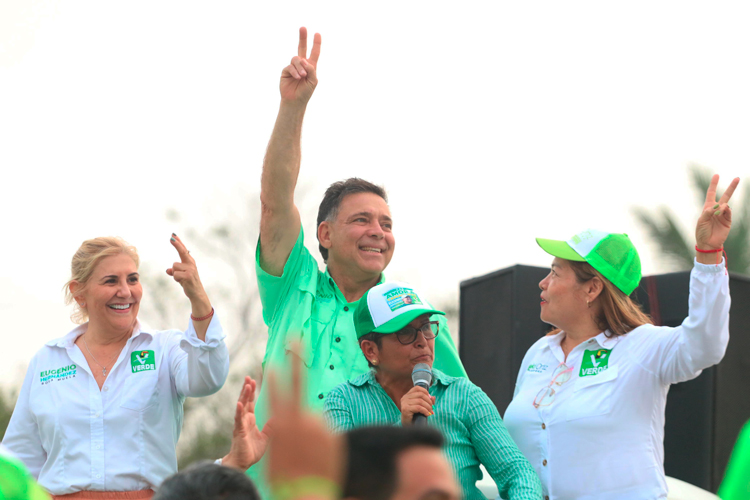 Vota verde y hagamos equipo para seguir avanzando: Geño