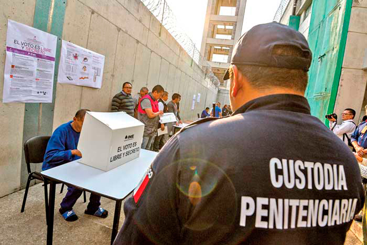 Inician elecciones en los penales del país