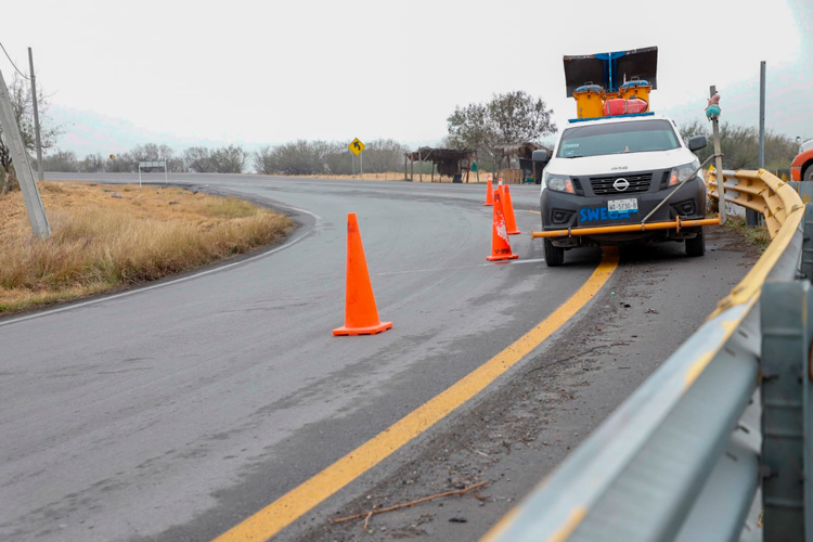 Mejora Gobierno de Carlos Peña Ortiz seguridad en carretera