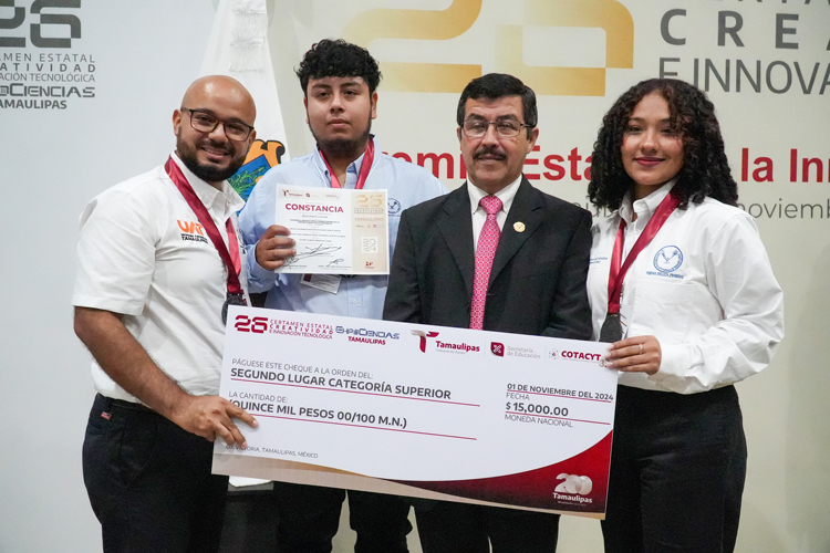 Estudiantes de la UAT destacan en el certamen estatal de creatividad e ...