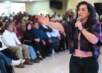 Olga Sosa informa a El Mante, las reformas constitucionales de cara al Pueblo