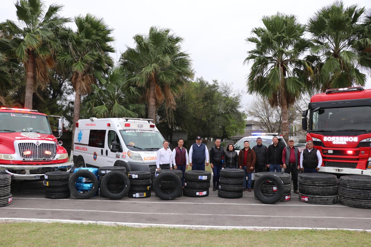 Refuerzan parque vehicular en San Fernando para mejorar servicios públicos