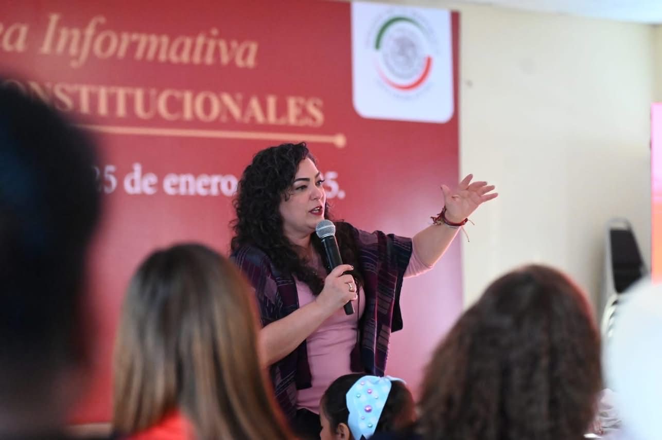Siempre vamos a estar cerca del pueblo:  Olga Sosa en Xicoténcatl