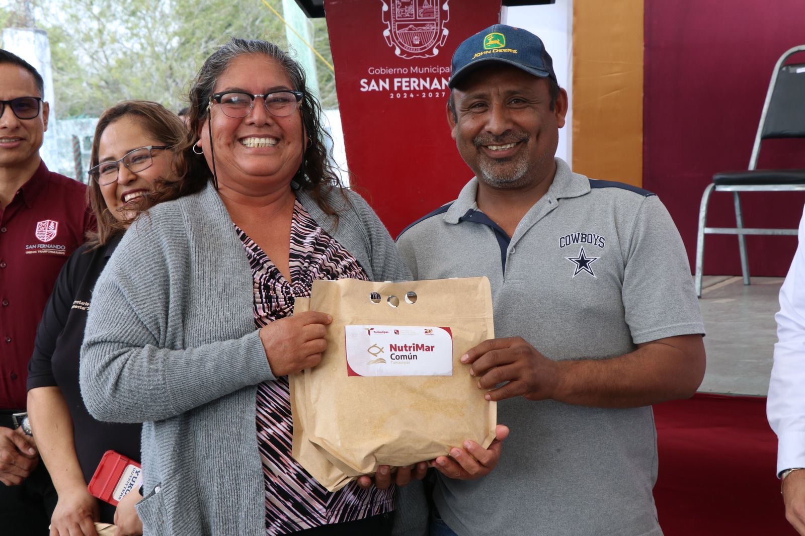 Realizan segunda entrega del programa “NutriMar Comun”