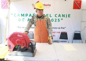 El 21 de febrero concluye campaña de Canje de Armas.