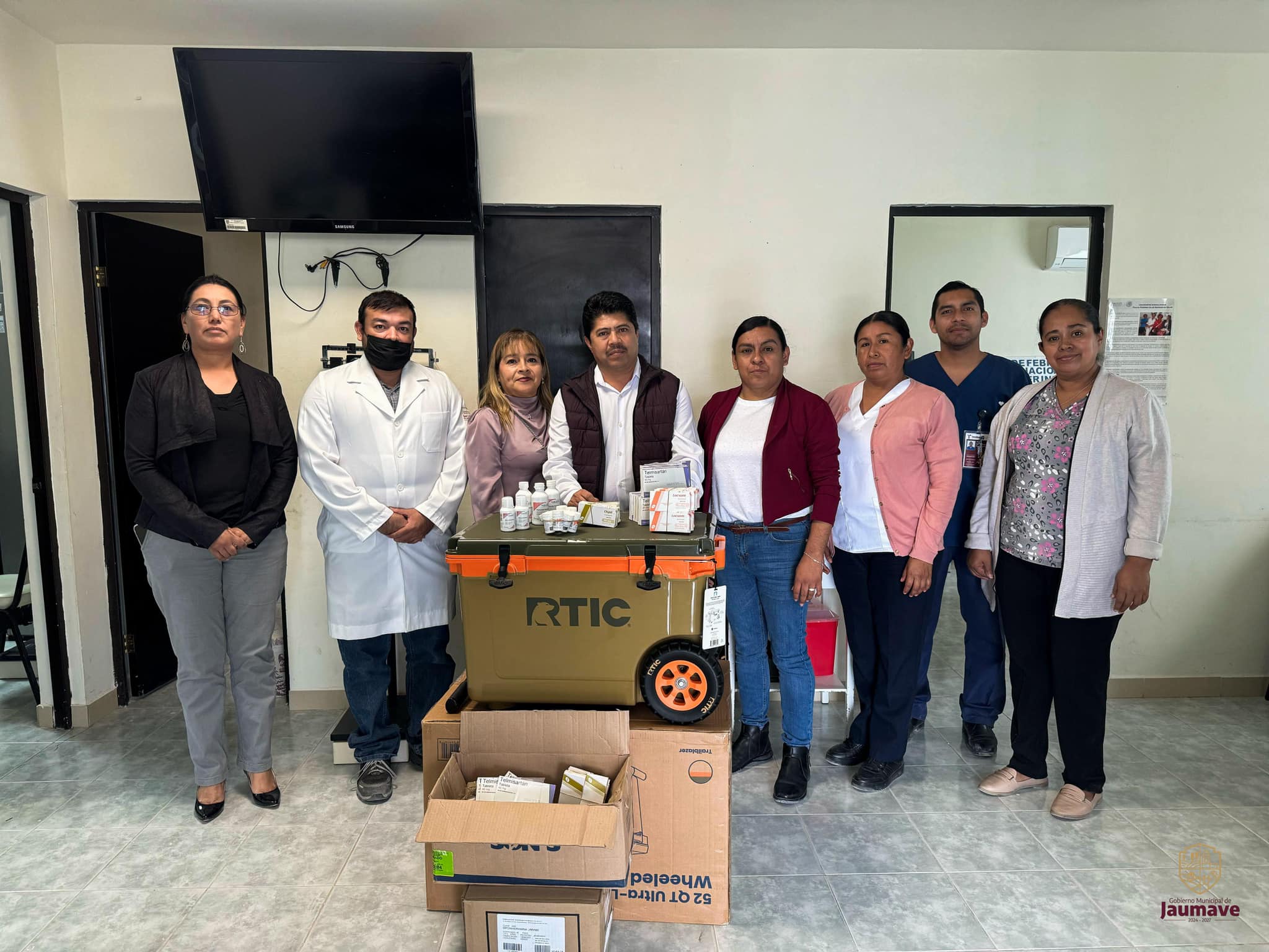 Donan Medicamentos y Equipo Médico en Ejido Rancho Nuevo