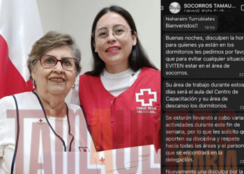Piden destitución de Coordinadora Estatal de Socorros en Cruz Roja Tamaulipas