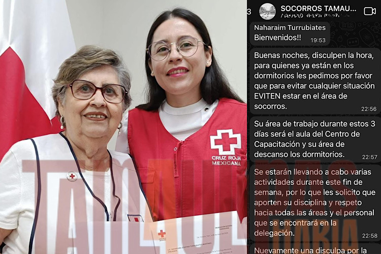 Piden destitución de Coordinadora Estatal de Socorros en Cruz Roja Tamaulipas