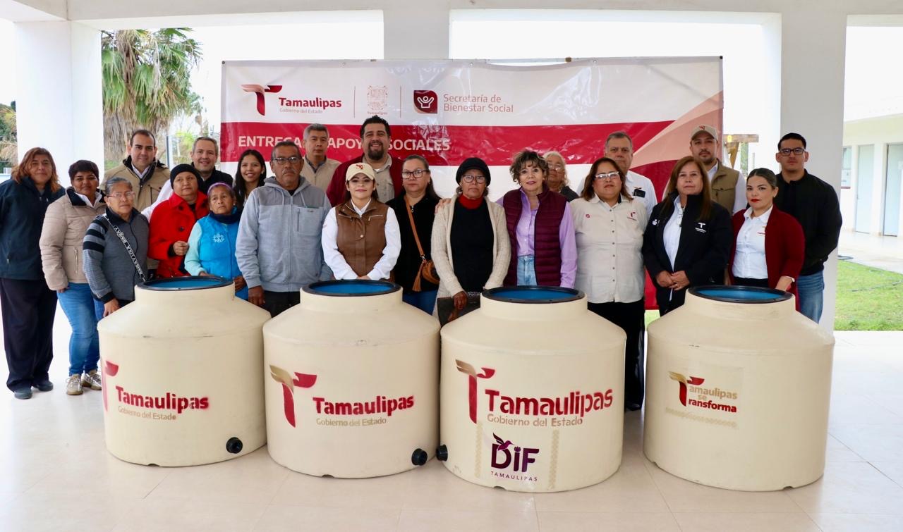 Entregan apoyos del Bienestar en San Fernando