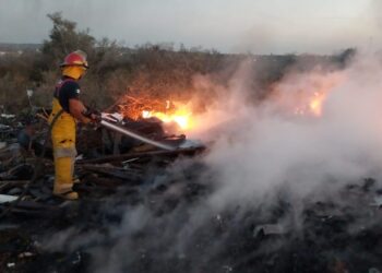 Atendió PC de San Fernando diez incendios en 24 horas