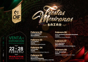 Invita DIF Matamoros y Gobierno Municipal al Bazar de Fiestas Mexicanas