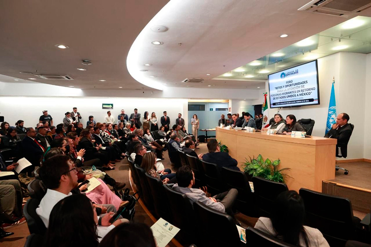 Participa Tamaulipas en foro de la Cámara de Diputados, sobre retos actuales en materia migratoria
