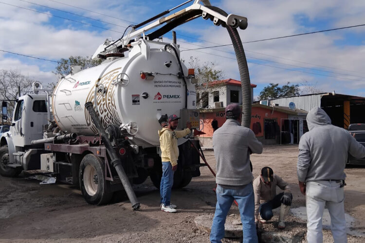 Rehabilita ayuntamiento más de 15 kilómetros de drenaje en González Villarreal